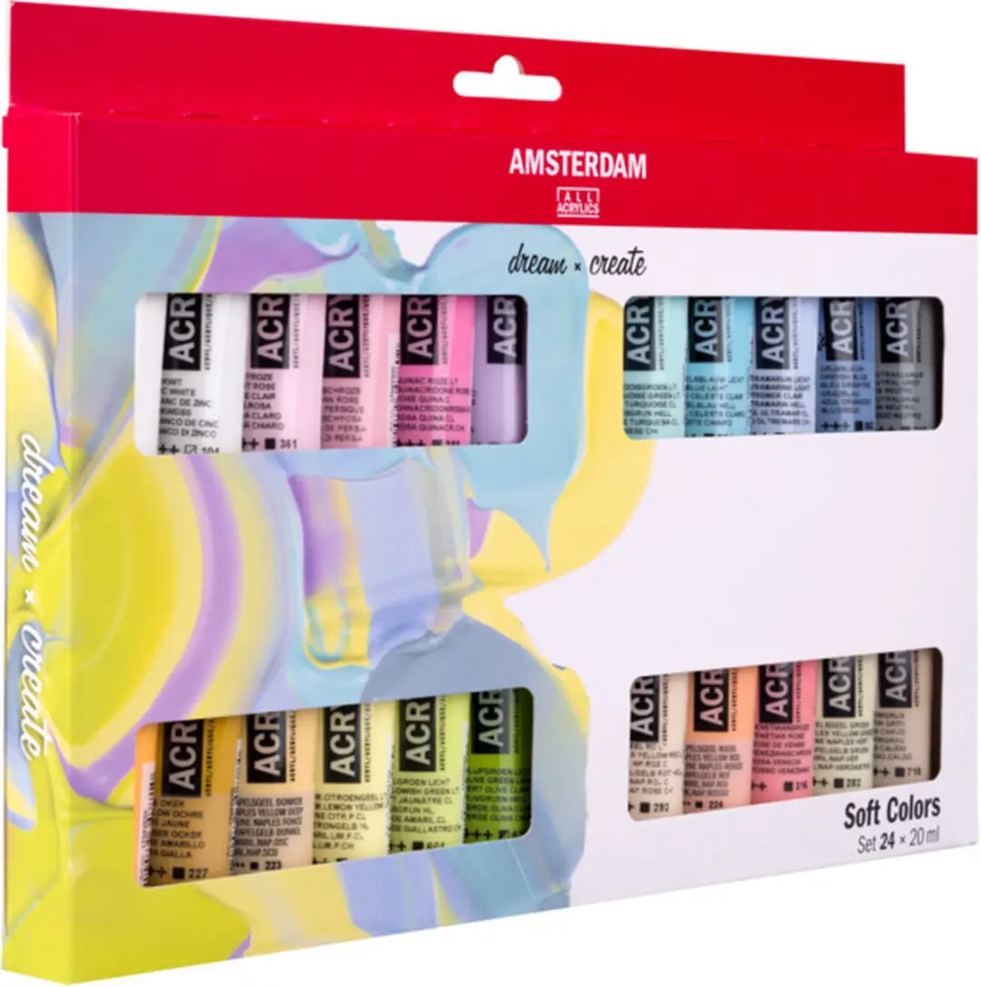 Amsterdam Standaard Acrylverf Set 24x20ml - 480ml - afbeelding 6 van 6