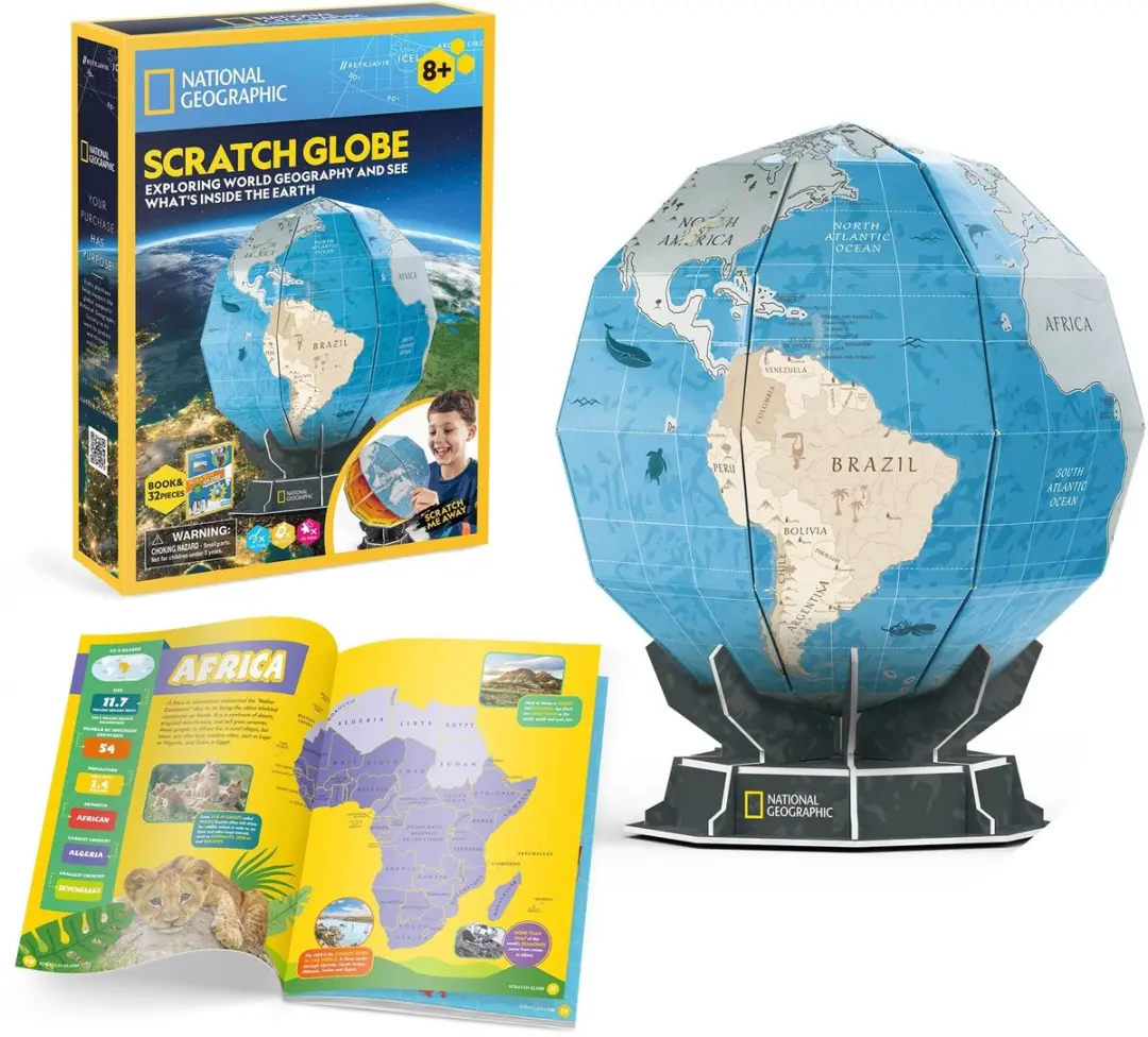National Geographic 3D Puzzel Globus
