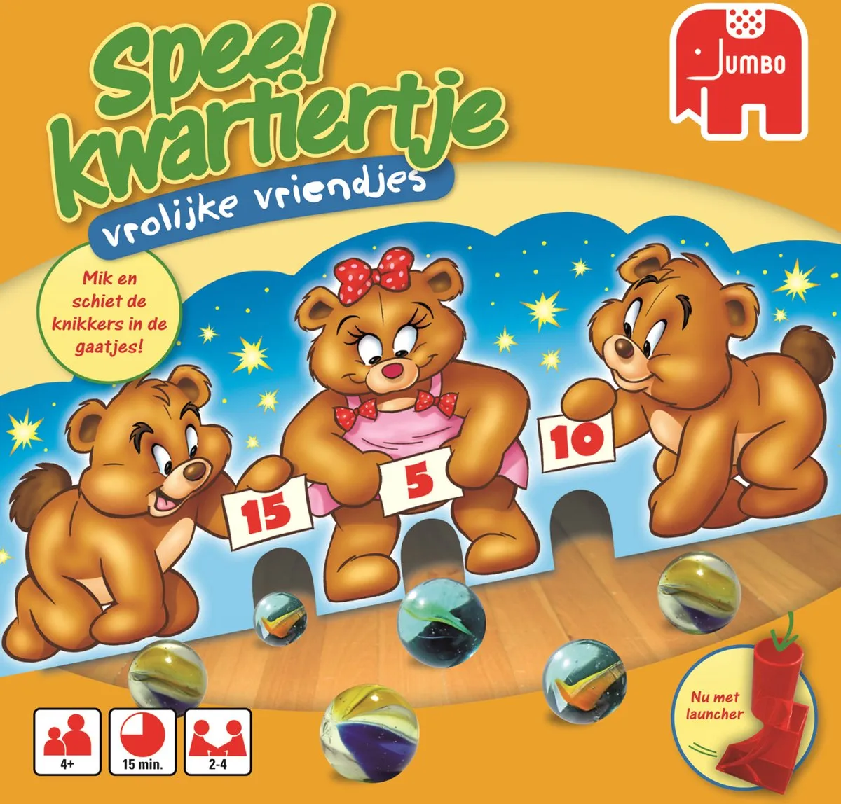 Jumbo Speelkwartiertje Vrolijke Vriendjes - 2-4 Spelers