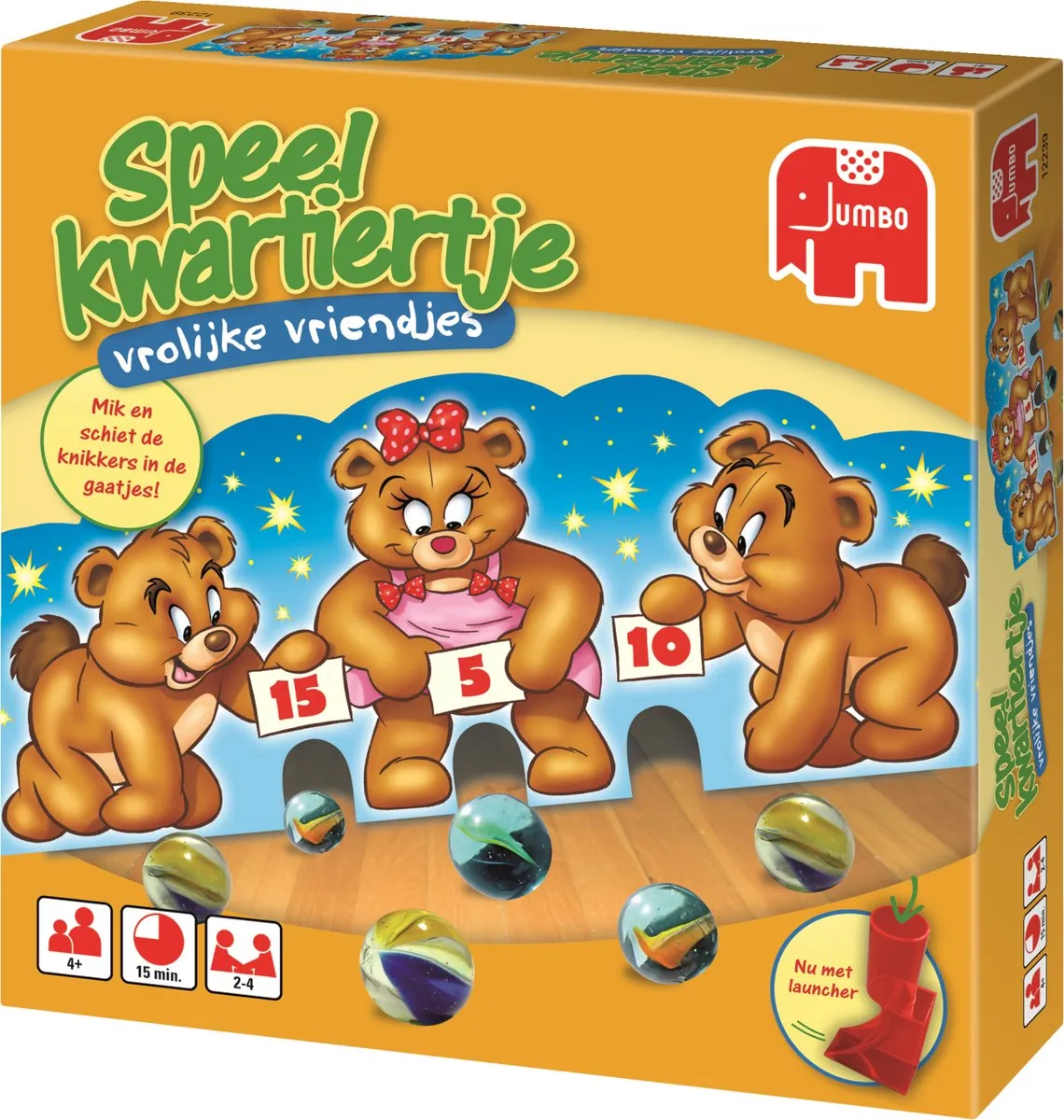 Jumbo Speelkwartiertje Vrolijke Vriendjes - 2-4 Spelers
