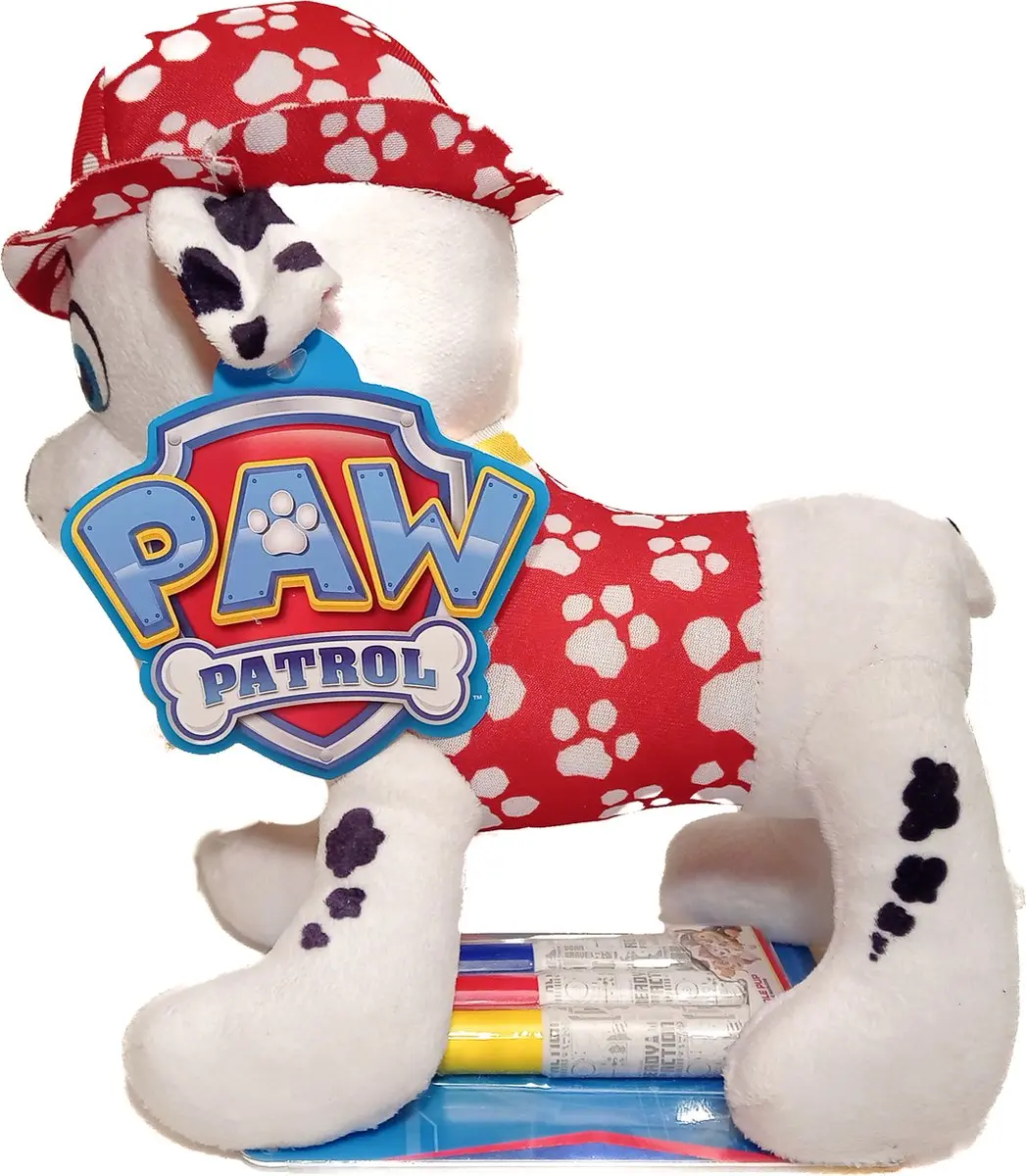 PAW Patrol Pluche Marshall - 25 cm - Multicolor