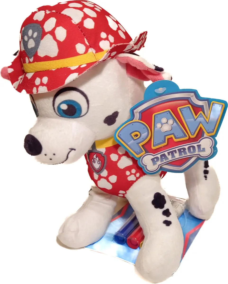 PAW Patrol Pluche Marshall - 25 cm - Multicolor