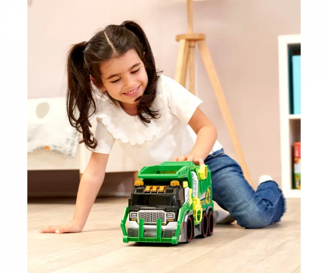 Dickie Recycle Vrachtwagen 203307001 - Groen
