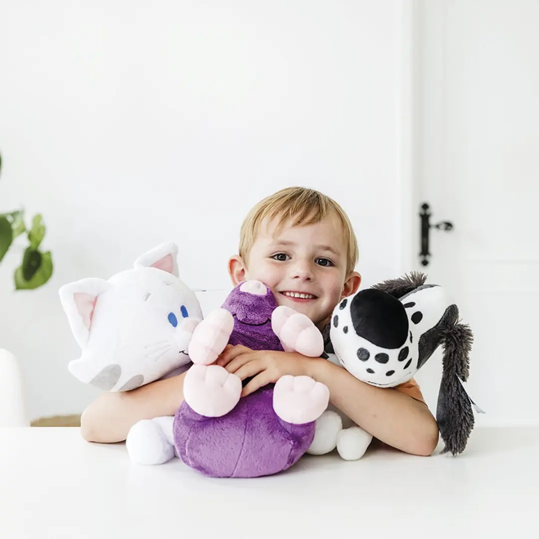 Woezel en Pip Knuffel Charlie - Wit