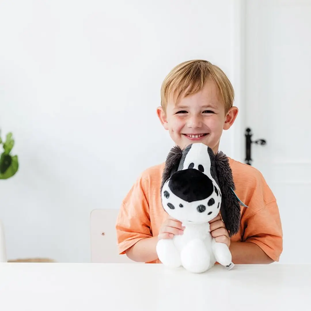 Woezel en Pip Knuffel Charlie - Wit
