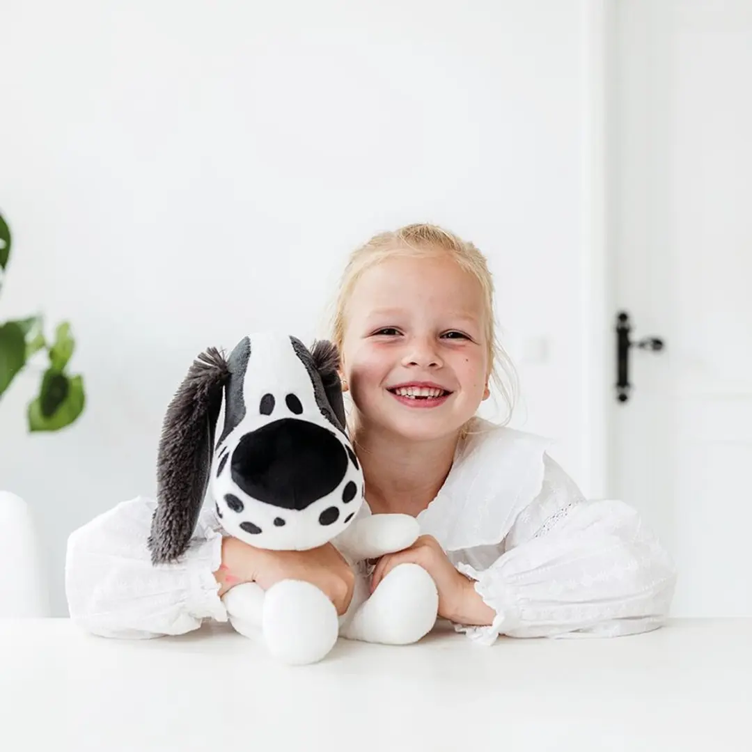Woezel en Pip Knuffel Charlie - Wit