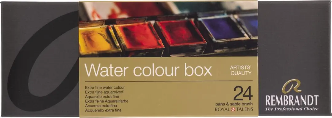 Rembrandt Aquarelverf Set 24 Kleuren