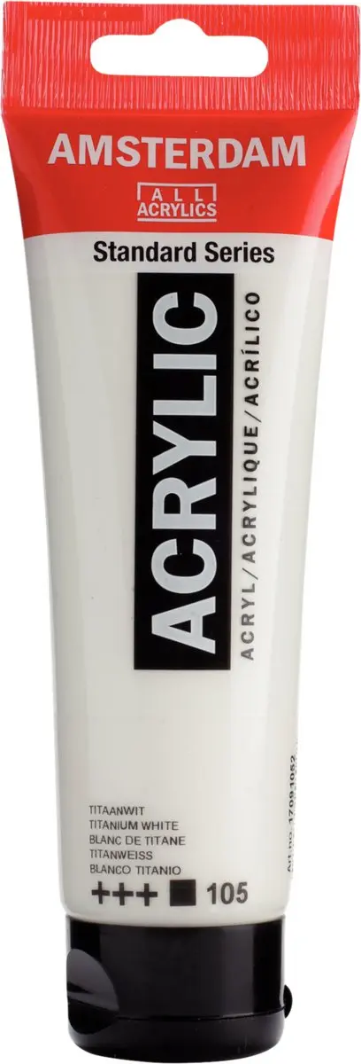 Amsterdam Standard Acrylverf Tube 120ml Titaanwit