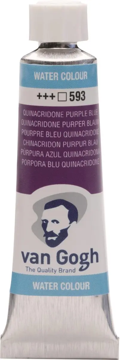 Van Gogh Aquarelverf 593 Quinacridon Purper Blauw 10ml