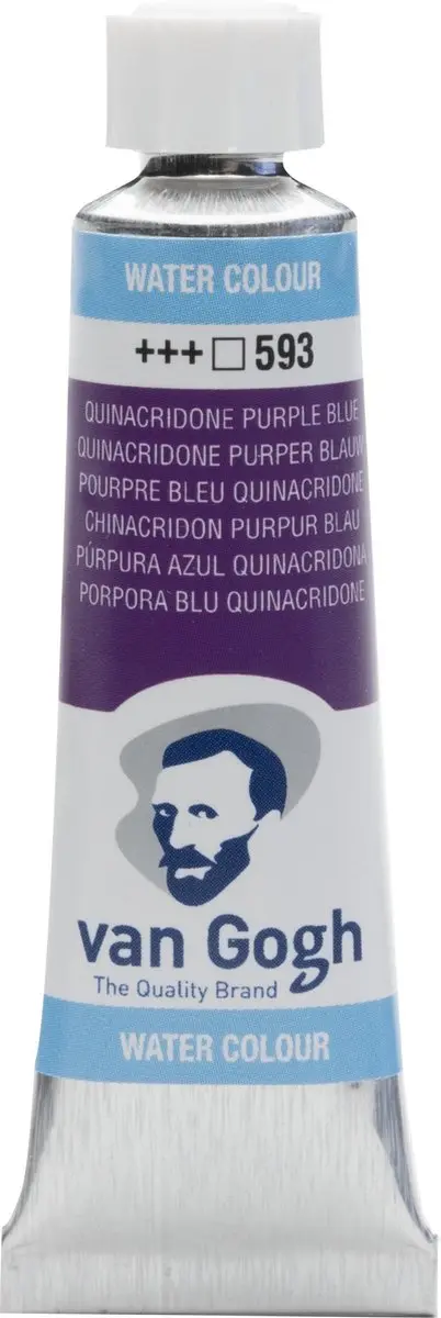 Van Gogh Aquarelverf 593 Quinacridon Purper Blauw 10ml