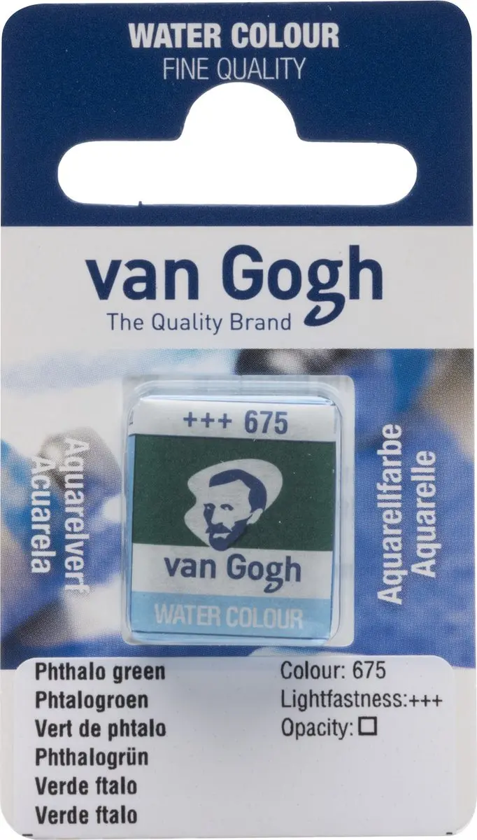 Van Gogh Aquarelverf Phtalogroen 1ml