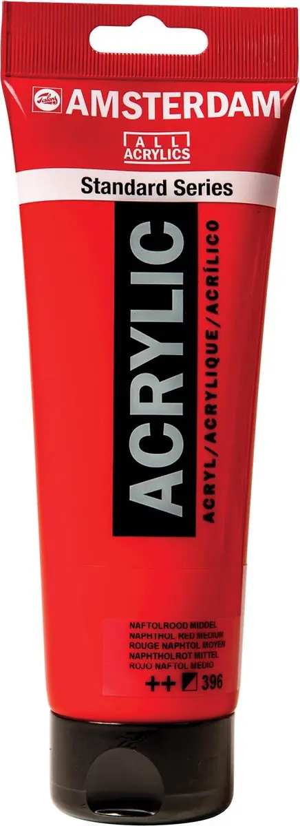 Amsterdam Acrylverf #396 Naftolrood Middel 250ml