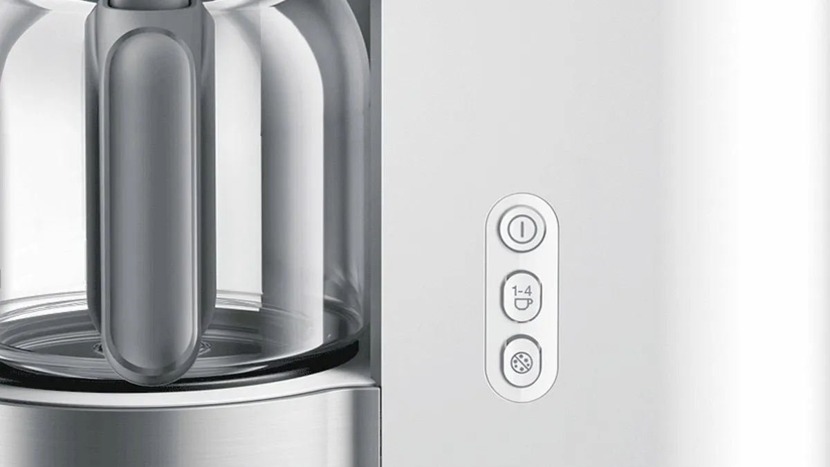 Braun ID Collection KF 5120 Filterkoffiezetapparaat - 10 Kopjes - 1,4L - Wit