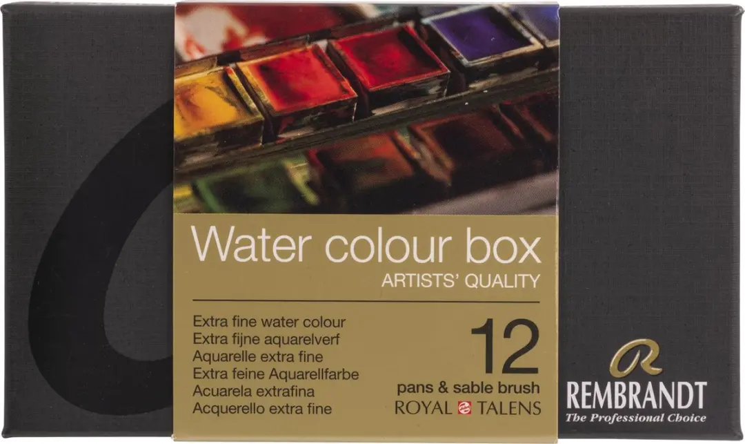Rembrandt Aquarelverf Set 12 Kleuren