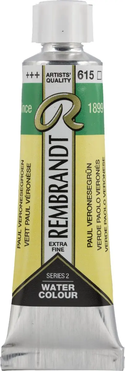 Rembrandt Aquarelverf Tube Paul Veronesegroen 615