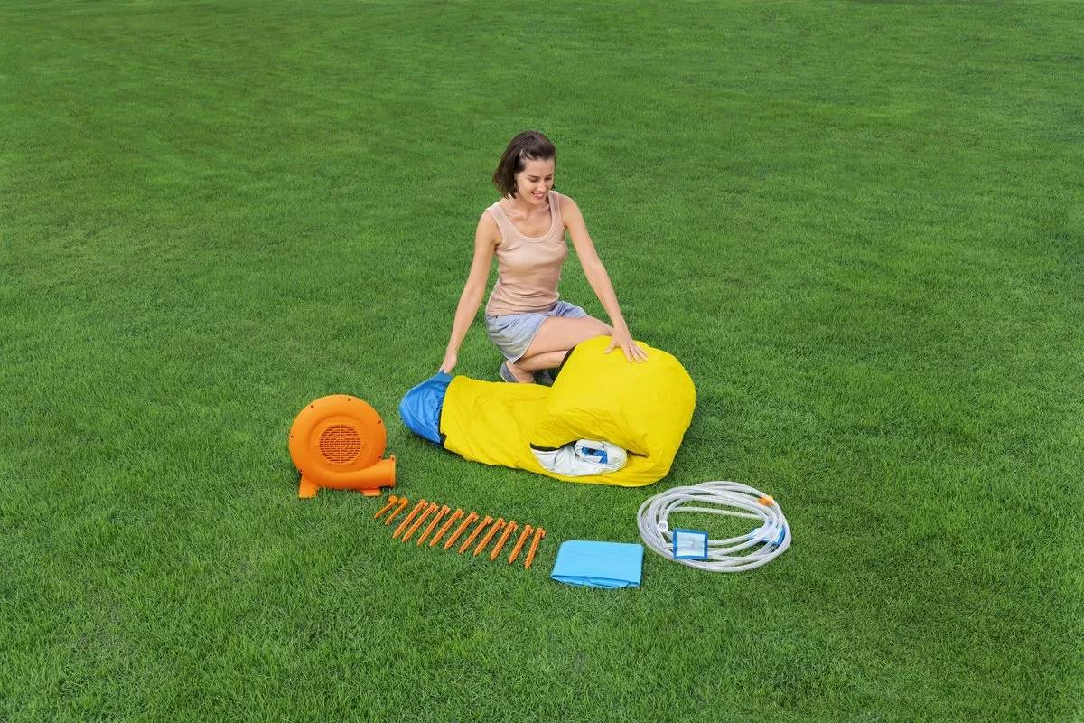 Bestway H2OGO! Mount Splashblast Opblaasbaar Waterpark 2,67m - 5 Personen - Meerkleurig