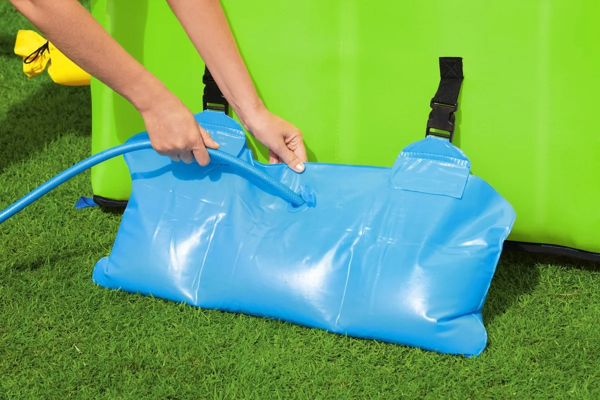 Bestway H2OGO! Mount Splashblast Opblaasbaar Waterpark 2,67m - 5 Personen - Meerkleurig - afbeelding 6 van 6