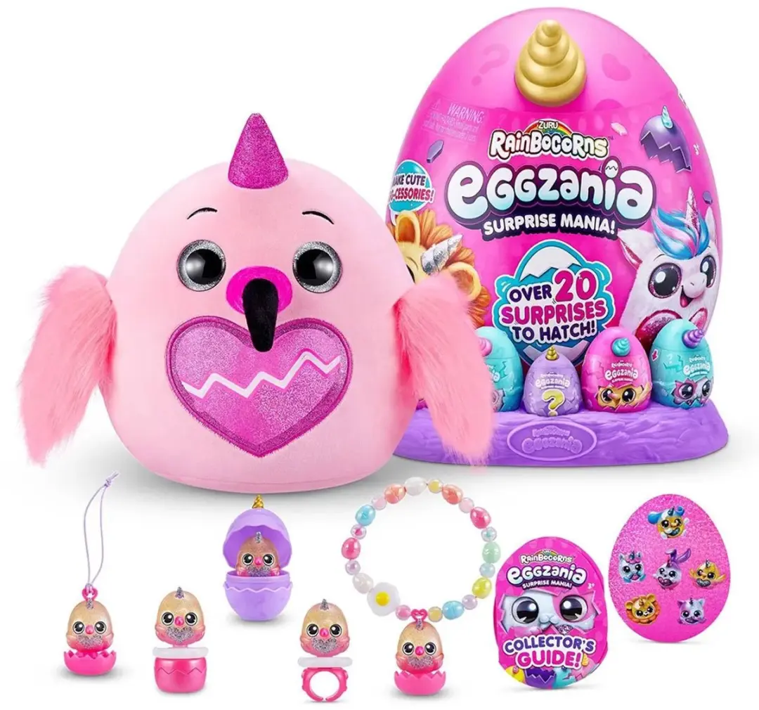 ZURU Rainbocorns Eggzania - Meerkleurig
