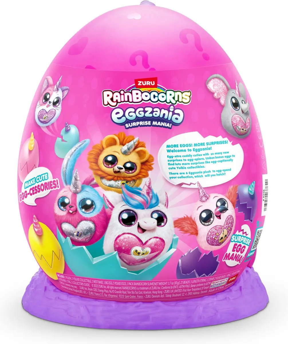 ZURU Rainbocorns Eggzania - Meerkleurig