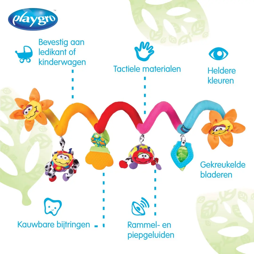 Playgro Amazing Garden Twirly Whirly Speelgoed - 1 Stuk - Multi - afbeelding 6 van 6