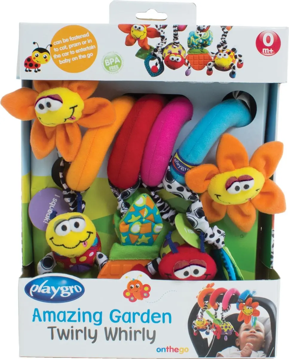 Playgro Amazing Garden Twirly Whirly Speelgoed - 1 Stuk - Multi