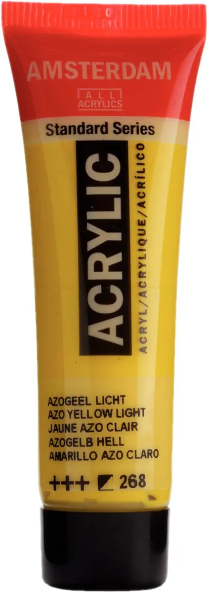Royal Talens Amsterdam Azo Geel Licht Acrylverf 20ml