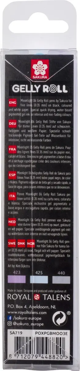 Sakura Gelly Rolls Moonlight 06 Calm - 3 Stuks