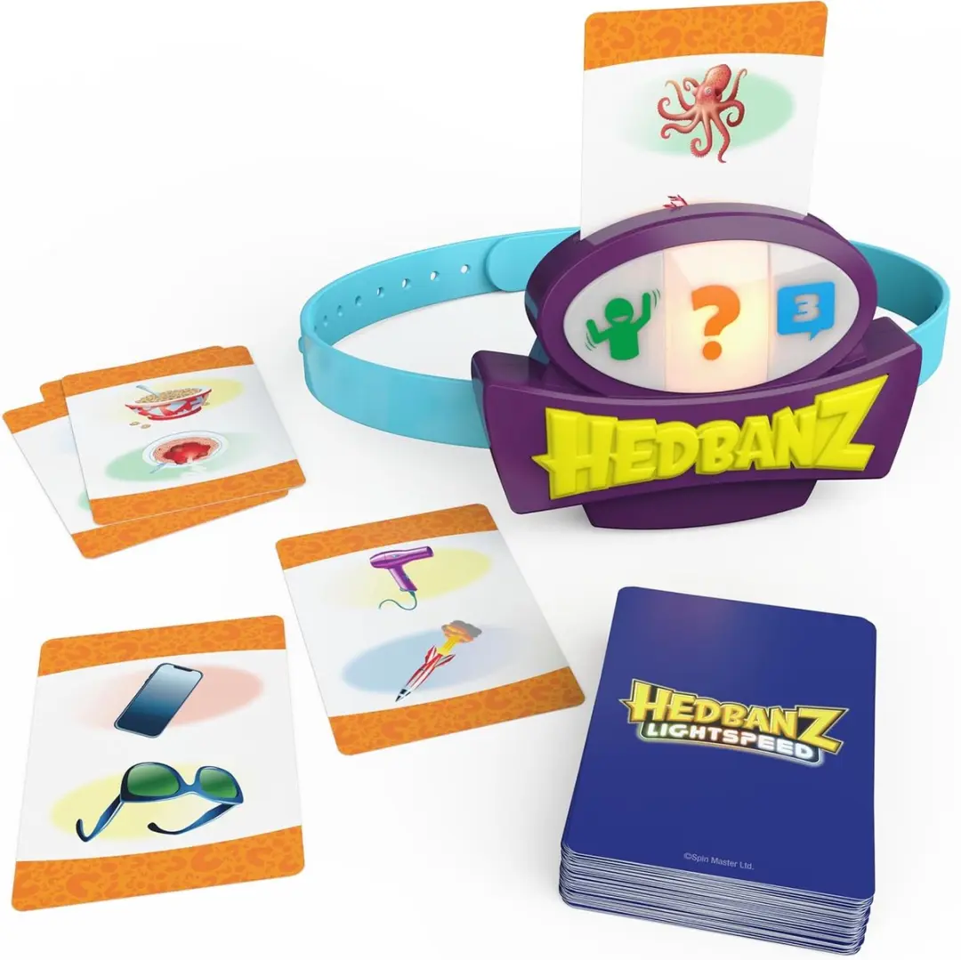 Spin Master Hedbanz Lightspeed Bordspel - 2 tot 6 Spelers
