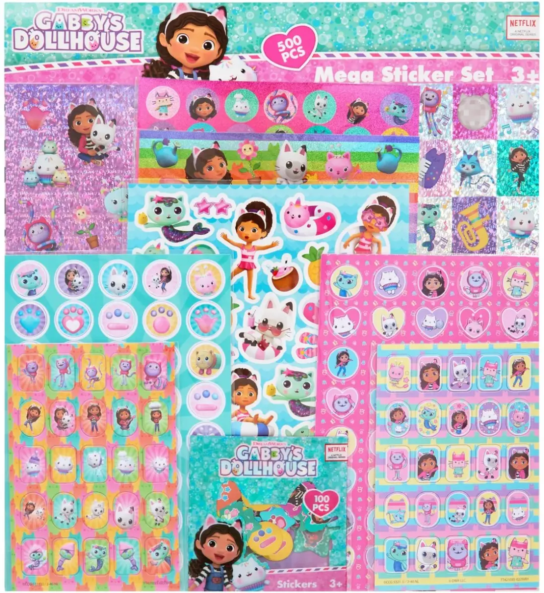 PAW Patrol Gabby’s Dollhouse XXL Stickerpakket