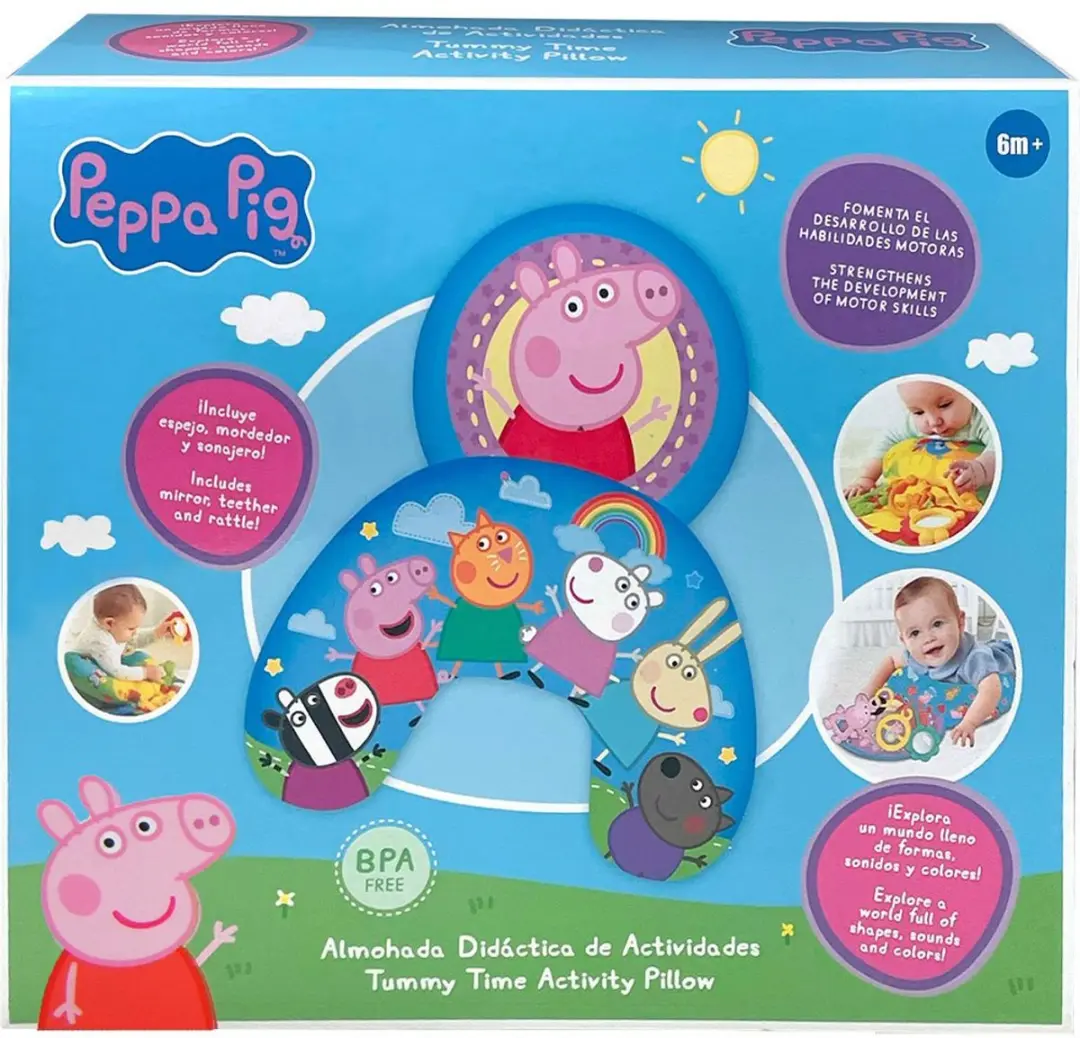 Peppa Pig Activiteitenkussen