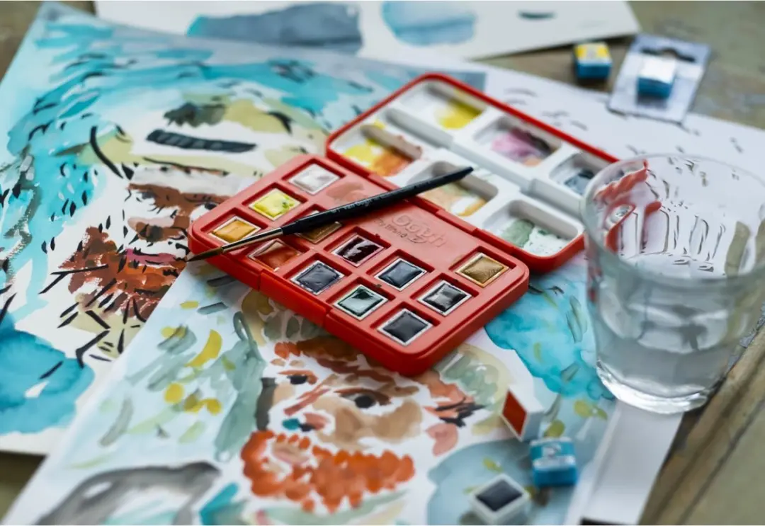 Van Gogh Aquarelverf Pocket Box - Assorti