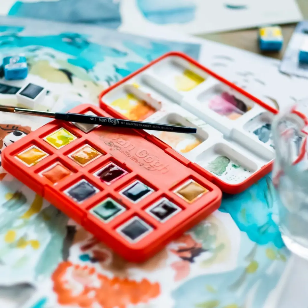Van Gogh Aquarelverf Pocket Box - Assorti