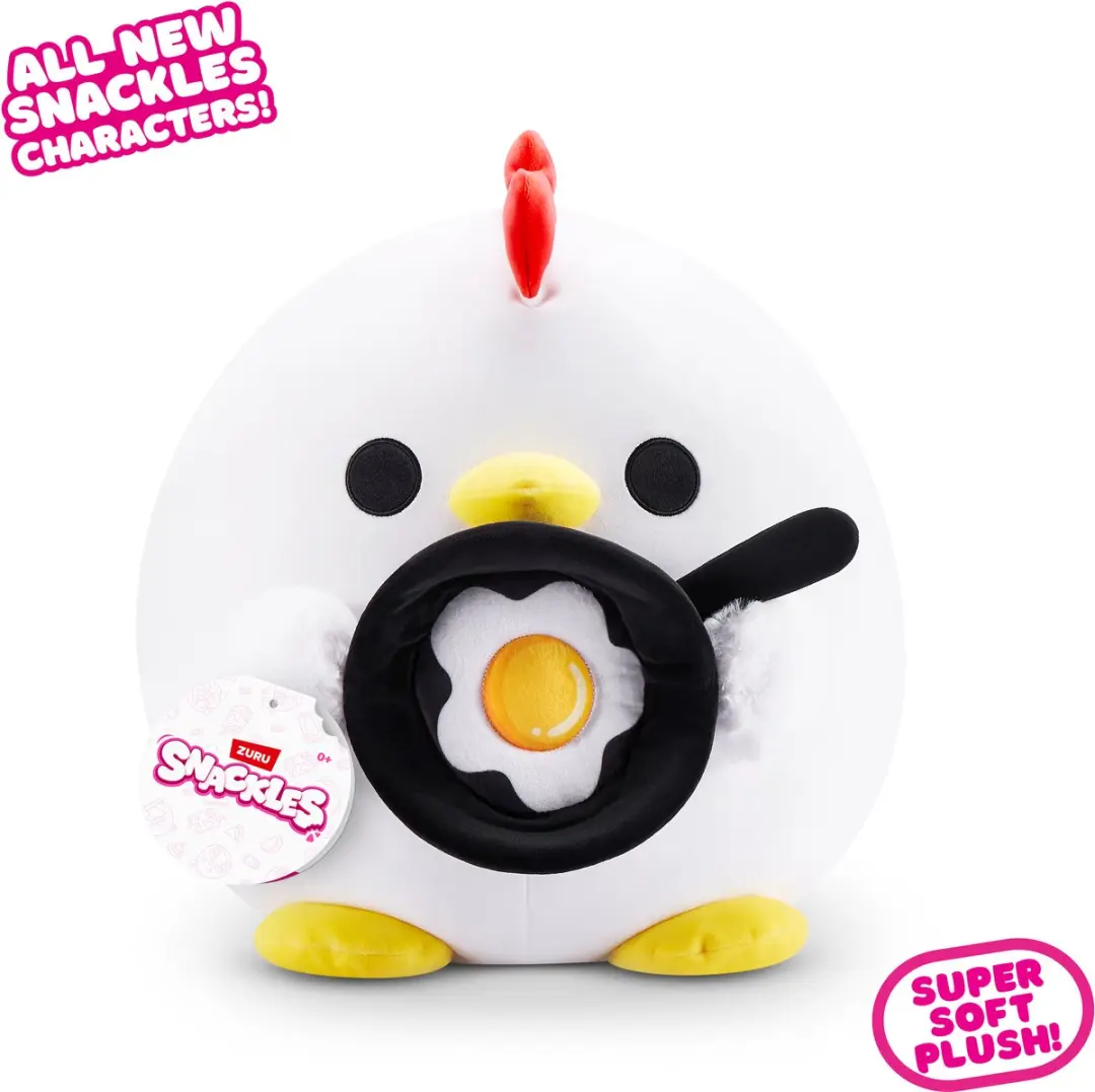 ZURU Snackles Core Fleur Knuffelhaai - 30cm - Meerkleurig