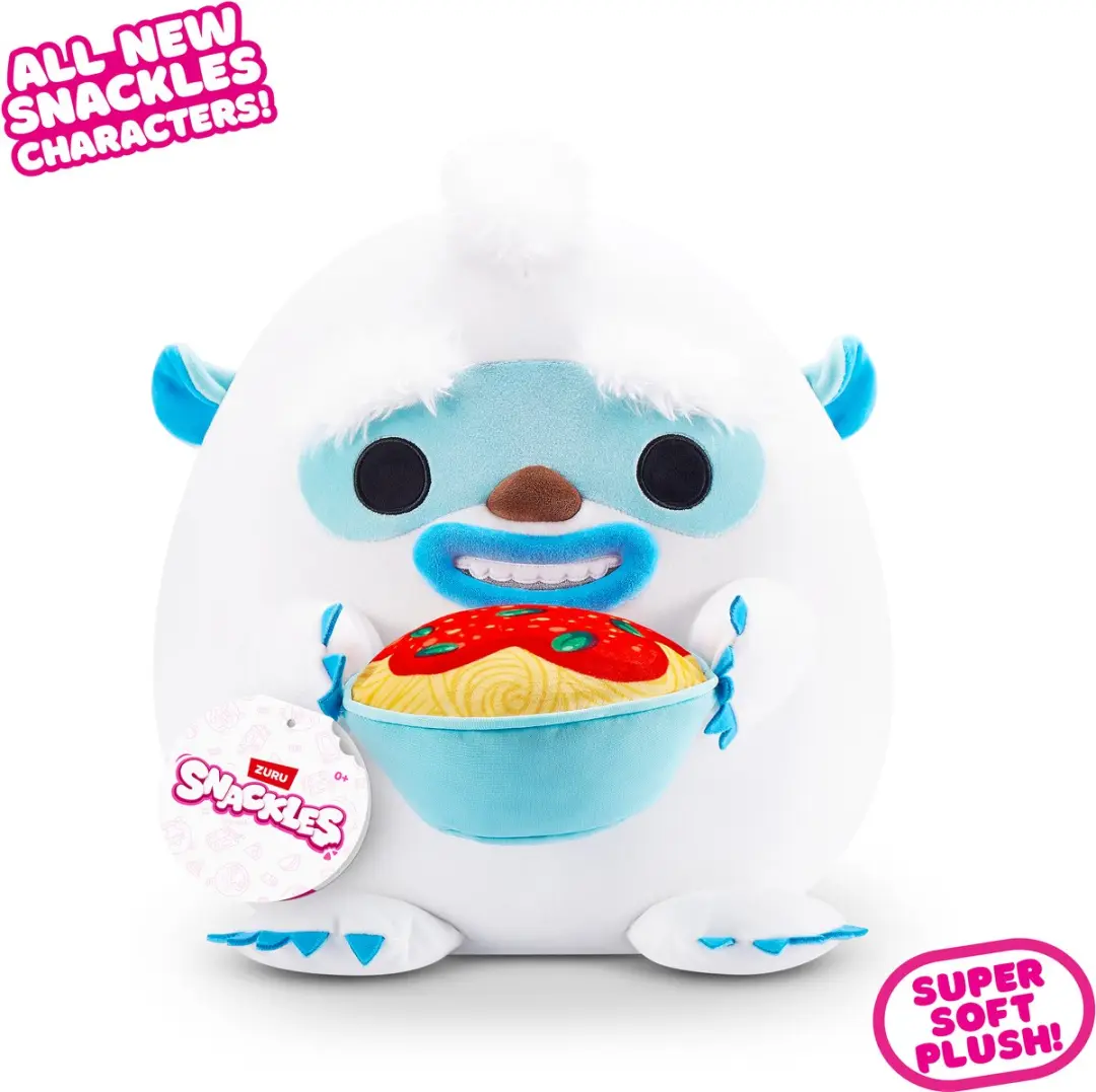 ZURU Snackles Core Fleur Knuffelhaai - 30cm - Meerkleurig