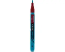 Talens Amsterdam Markers 4mm Oxydzwart 735 - Zwart/Rood