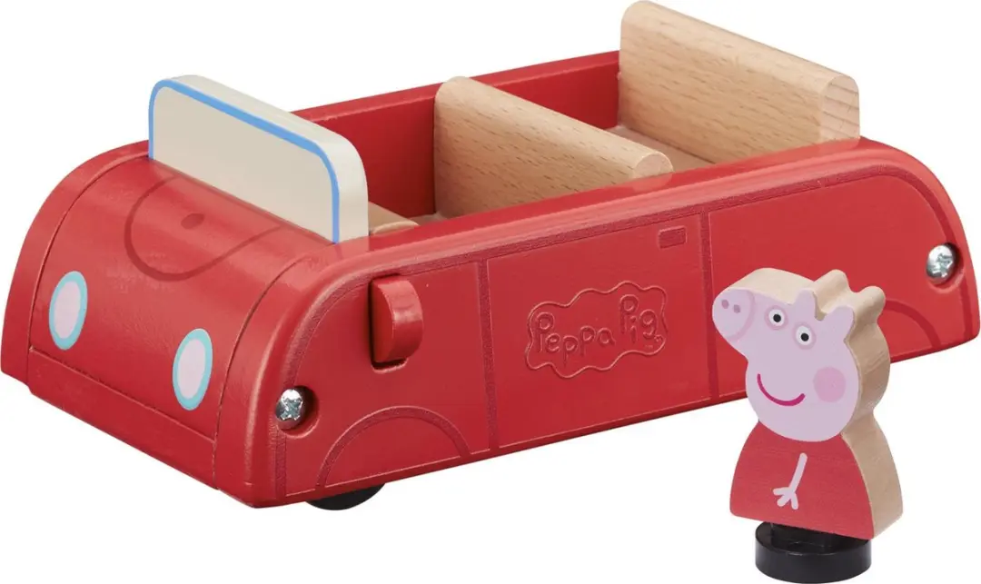 Peppa Pig Houten Speelgoedauto Junior 15,3x9,7cm