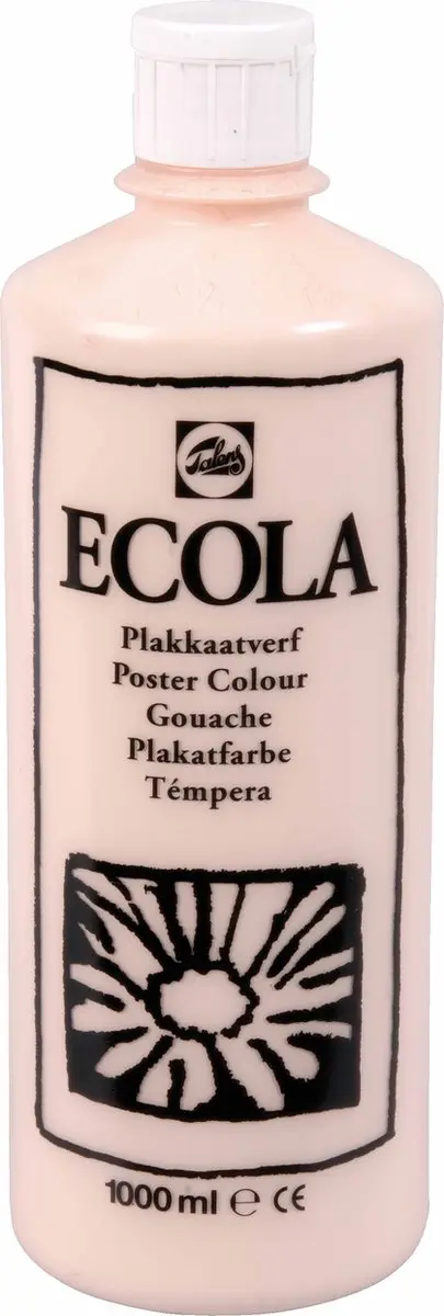 Ecola Plakkaatverf Huidskleur 1000ml