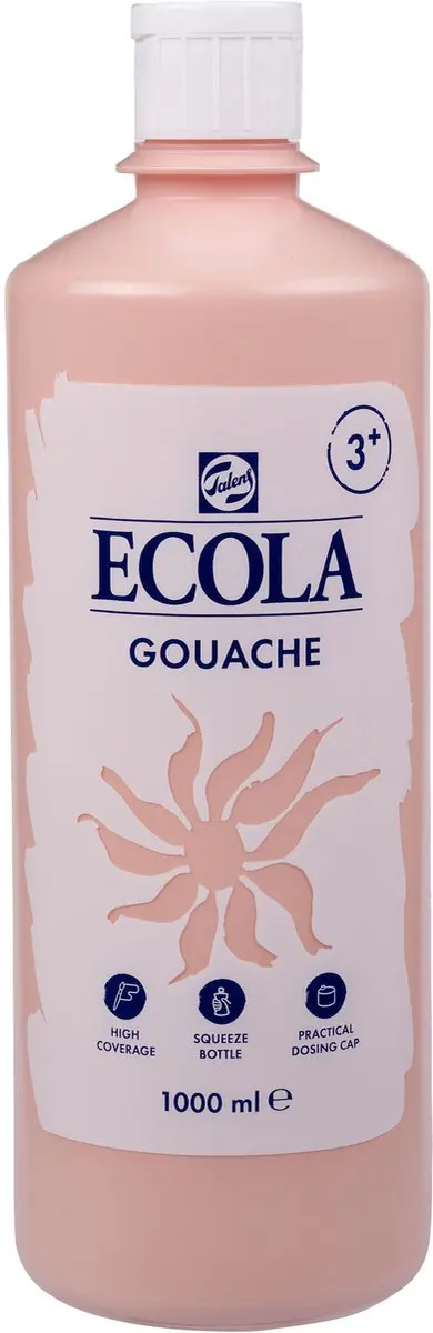 Ecola Plakkaatverf Huidskleur 1000ml