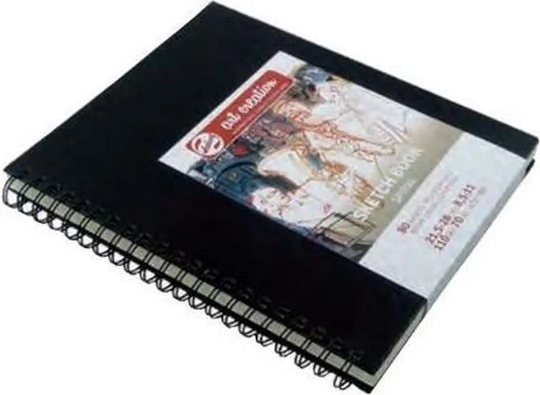 Talens Art Creation Schetsboek 15x15cm Ringband - Zwart