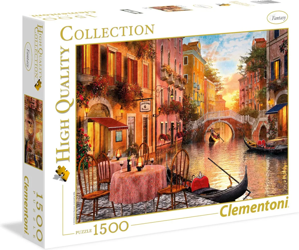 Clementoni Venetië Puzzel 1500 Stuks