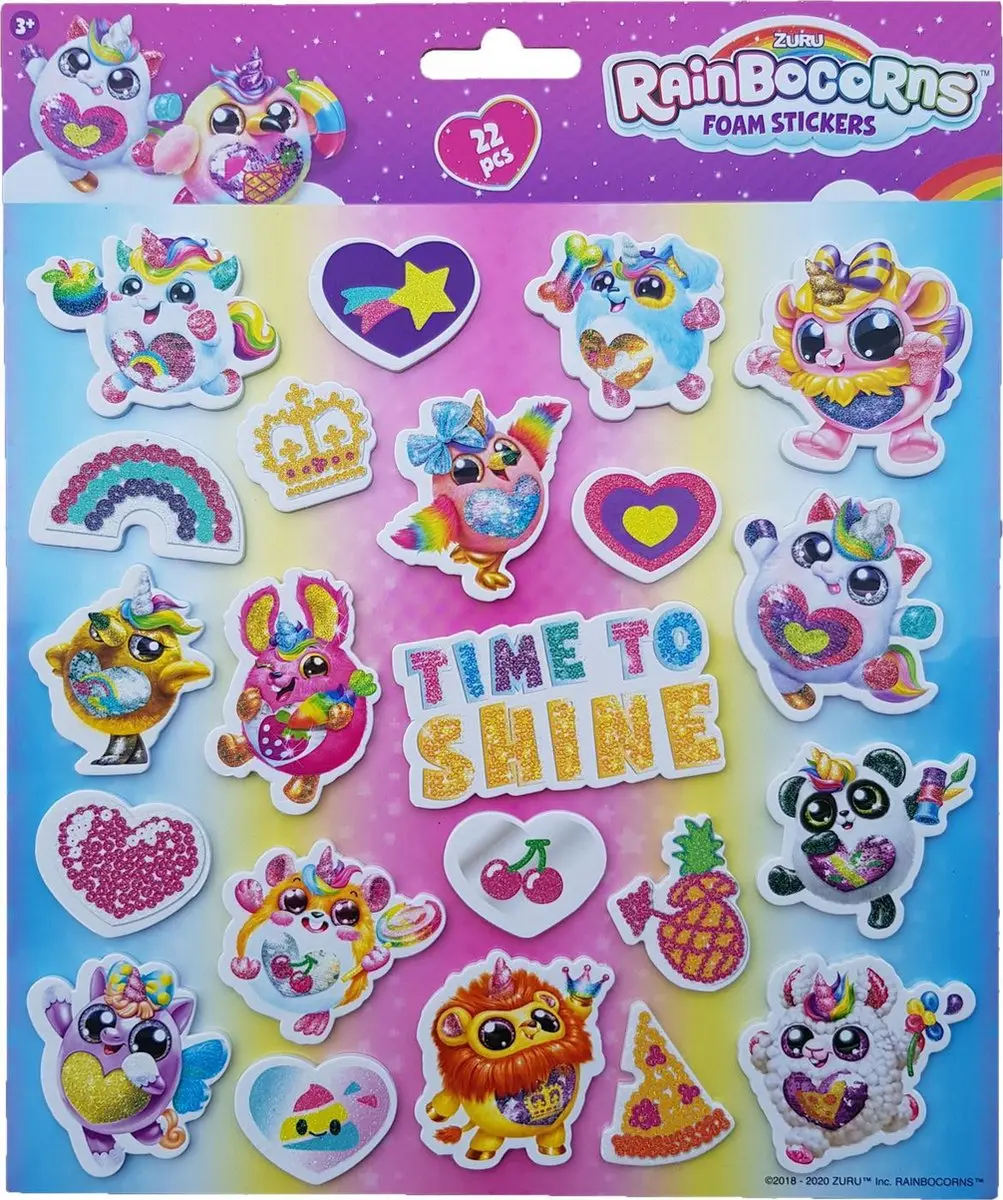 ZURU Rainbocorns Foam Stickers