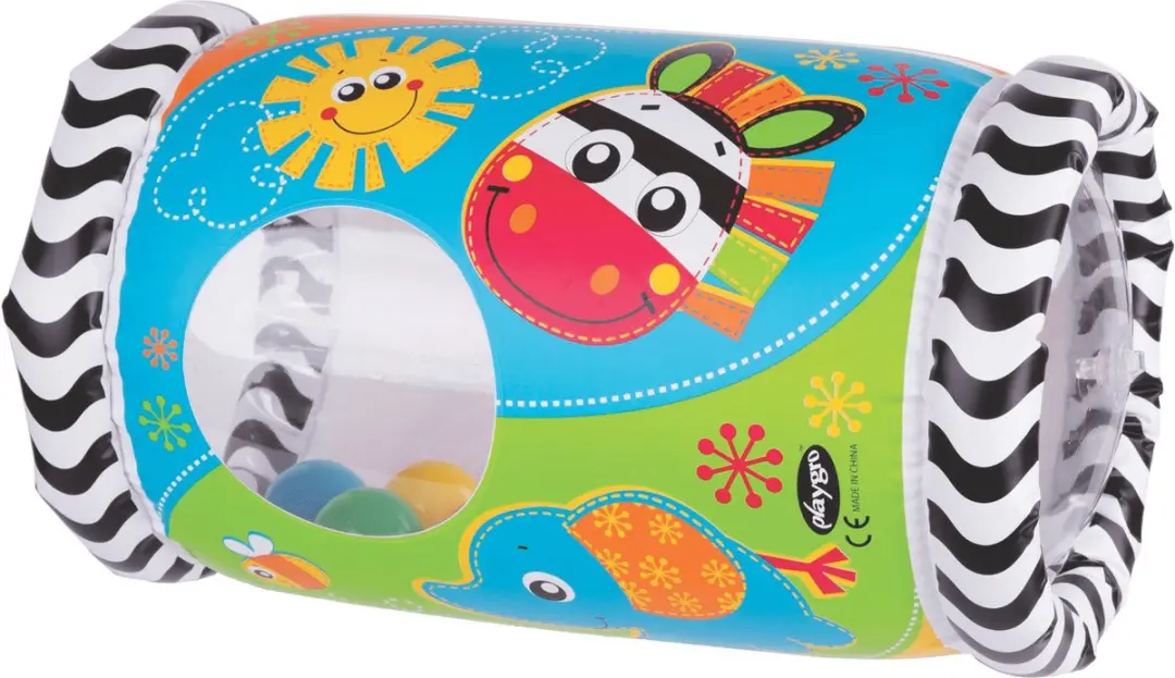 Playgro Tumble Jungle Musical Peek in Roller - Multicolor
