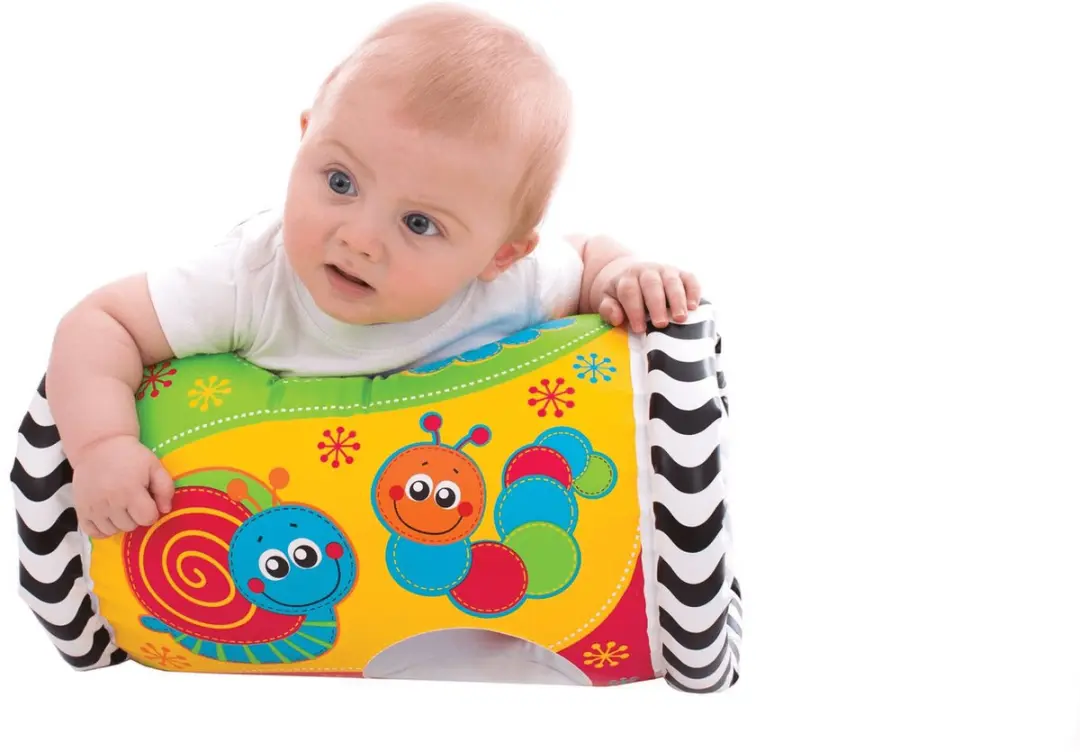Playgro Tumble Jungle Musical Peek in Roller - Multicolor