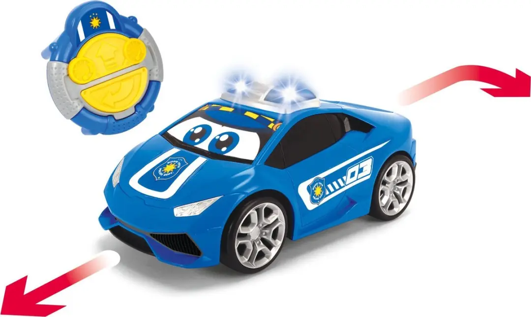Dickie Toys ABC IRC Pauly Politie 27cm - Blauw - afbeelding 6 van 6