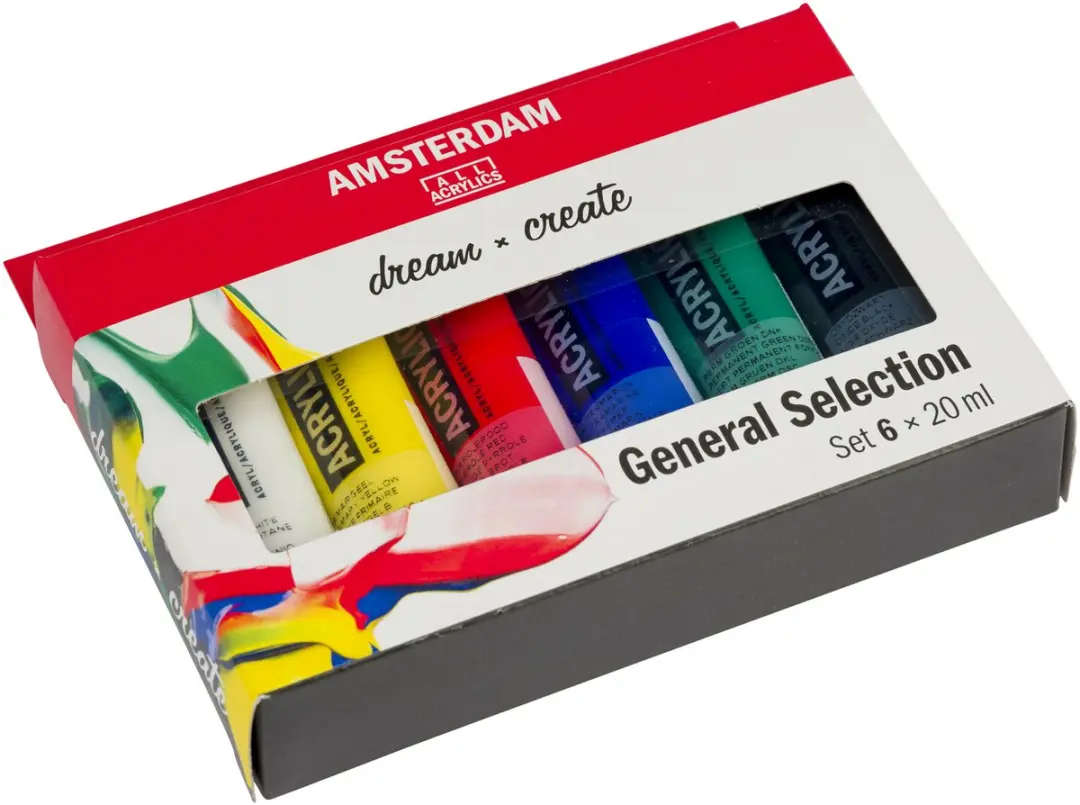 Amsterdam Standard Acrylverf Assorti - 6x20ml - afbeelding 6 van 6