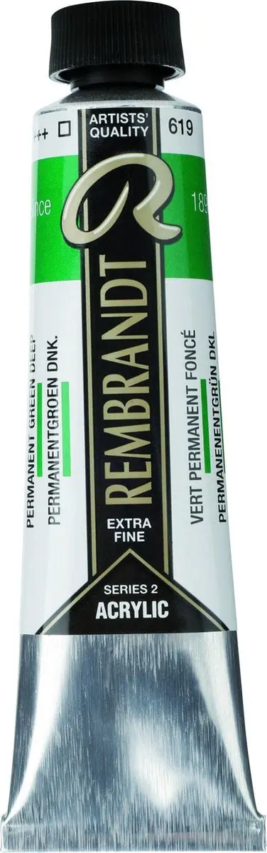 Rembrandt Acryl Permanent Green Deep 40ml