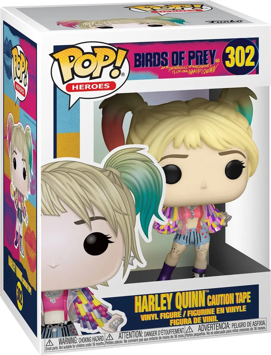 Funko Pop! DC Birds of Prey Harley Quinn Caution Tape FUN44367