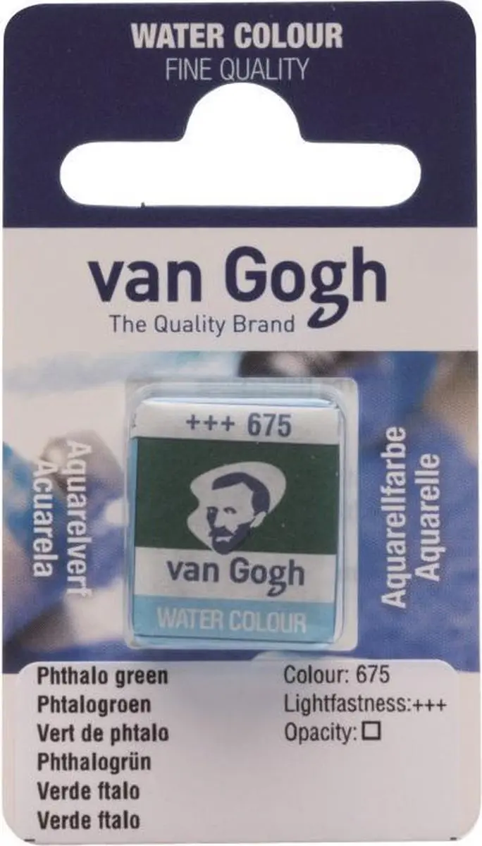 Van Gogh Watercolor Napje Phthalo Green 10g