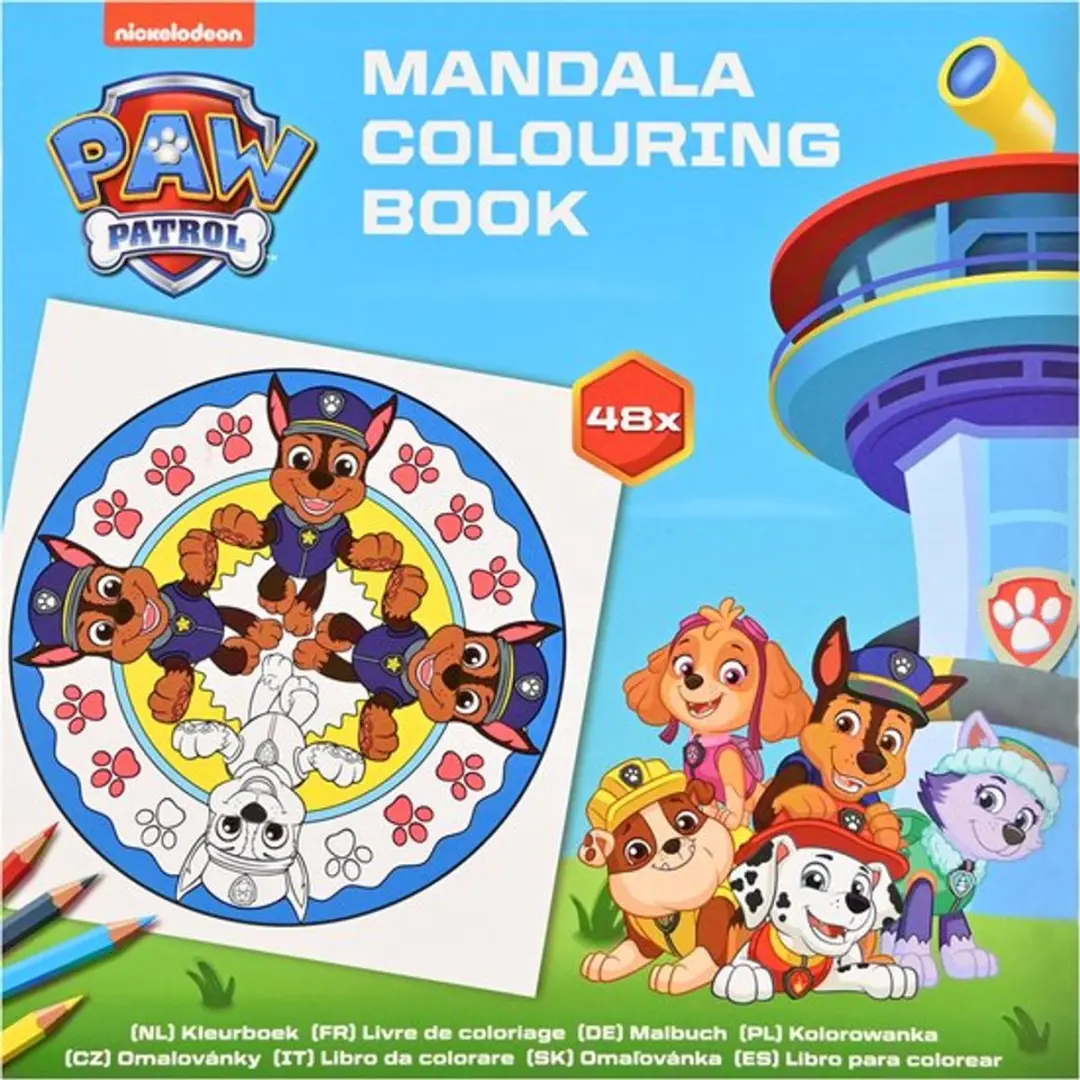 PAW Patrol Mandala Kleurboek
