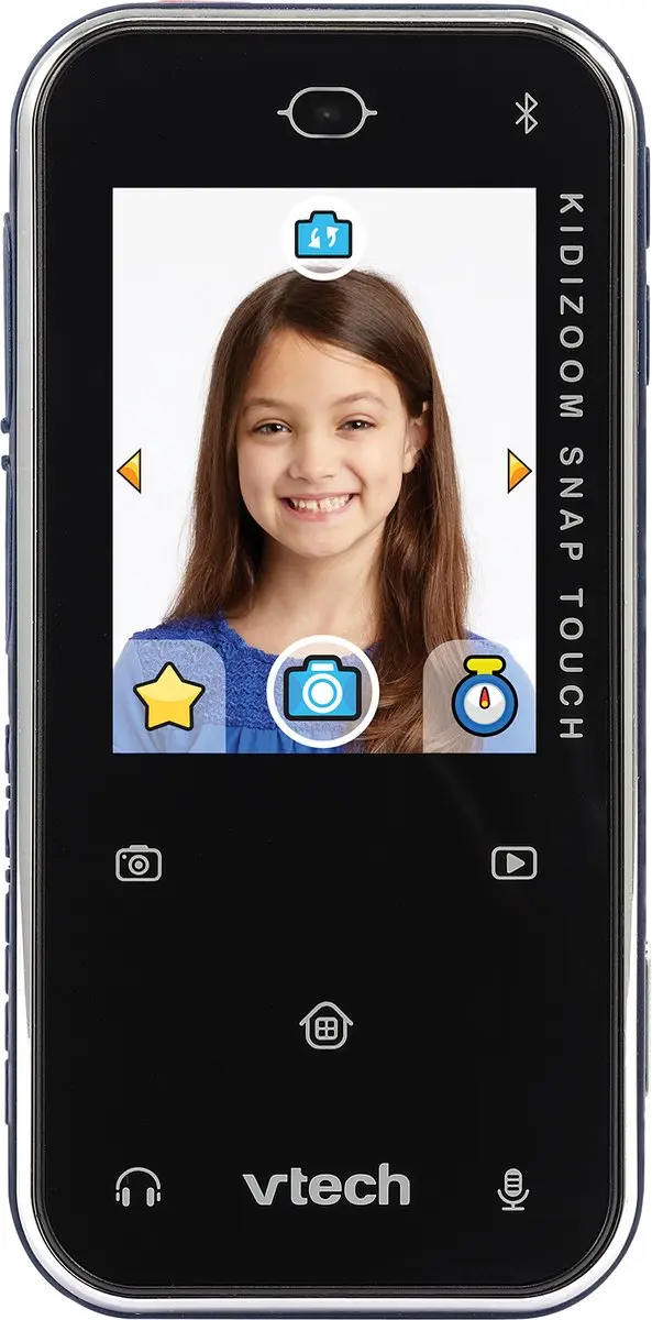 VTech KidiZoom Snap Touch Kindertelefoon 80-549223 - Blauw